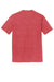 District DM130DTG Mens Perfect DTG Short Sleeve Crewneck T-Shirt Red Frost Flat Back