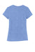 District DM130L Womens Perfect Tri Short Sleeve Crewneck T-Shirt Maritime Blue Frost Flat Back