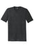 District DM130 Mens Perfect Tri Short Sleeve Crewneck T-Shirt Black Frost Flat Front