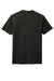 District DM130 Mens Perfect Tri Short Sleeve Crewneck T-Shirt Black Flat Back