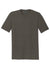 District DM130 Mens Perfect Tri Short Sleeve Crewneck T-Shirt Deepest Grey Flat Front