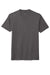 District DM130 Mens Perfect Tri Short Sleeve Crewneck T-Shirt Heather Charcoal Grey Flat Front