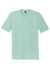 District DM130 Mens Perfect Tri Short Sleeve Crewneck T-Shirt Heather Dusty Sage Flat Front