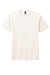 District DM130 Mens Perfect Tri Short Sleeve Crewneck T-Shirt Natural Flat Front