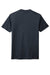 District DM130 Mens Perfect Tri Short Sleeve Crewneck T-Shirt New Navy Blue Flat Back