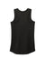 District DM138L Womens Perfect Tri Tank Top Black Flat Back