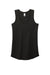 District DM138L Womens Perfect Tri Tank Top Black Flat Front