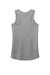 District DM138L Womens Perfect Tri Tank Top Grey Frost Flat Back