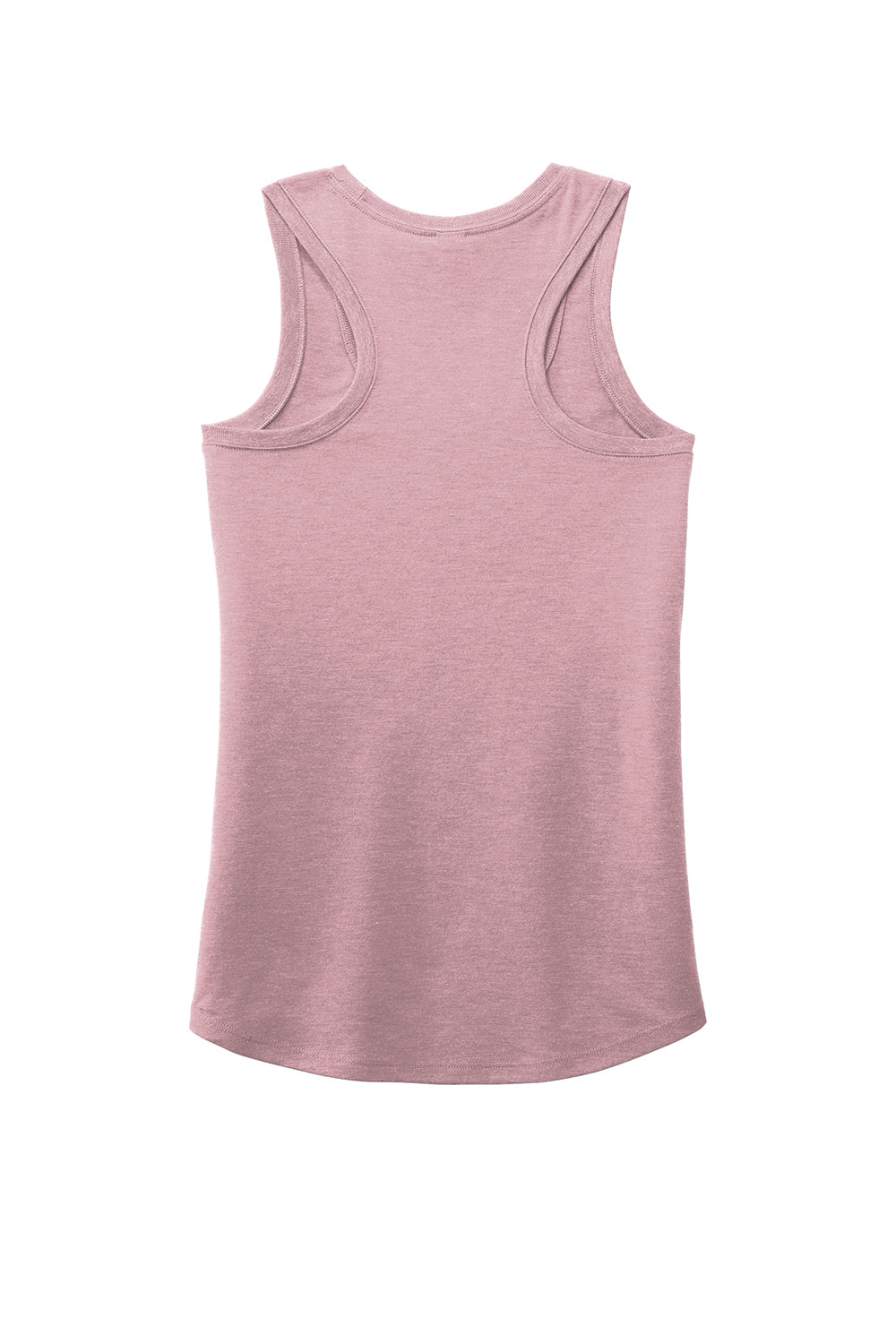 District DM138L Womens Perfect Tri Tank Top Heather Lavender Flat Back