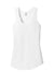 District DM138L Womens Perfect Tri Tank Top White Flat Front