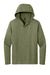 District DM139 Mens Perfect Tri Long Sleeve Hooded T-Shirt Hoodie Military Green Frost Flat Front