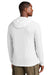 District DM139 Mens Perfect Tri Long Sleeve Hooded T-Shirt Hoodie White Model Back