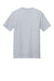 District DT104 Mens Perfect Weight Short Sleeve Crewneck T-Shirt Ash Grey Flat Back