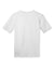 District DT104 Mens Perfect Weight Short Sleeve Crewneck T-Shirt Bright White Flat Back