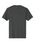 District DT104 Mens Perfect Weight Short Sleeve Crewneck T-Shirt Charcoal Grey Flat Back