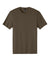 District DT104 Mens Perfect Weight Short Sleeve Crewneck T-Shirt Dark Mocha Brown Flat Front