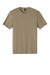 District DT104 Mens Perfect Weight Short Sleeve Crewneck T-Shirt Dune Brown Flat Front