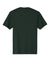 District DT104 Mens Perfect Weight Short Sleeve Crewneck T-Shirt Forest Green Flat Back