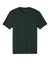 District DT104 Mens Perfect Weight Short Sleeve Crewneck T-Shirt Forest Green Flat Front