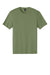 District DT104 Mens Perfect Weight Short Sleeve Crewneck T-Shirt Fresh Fatigue Green Flat Front