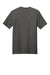 District DT104 Mens Perfect Weight Short Sleeve Crewneck T-Shirt Heather Charcoal Grey Flat Back