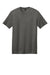 District DT104 Mens Perfect Weight Short Sleeve Crewneck T-Shirt Heather Charcoal Grey Flat Front