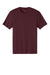 District DT104 Mens Perfect Weight Short Sleeve Crewneck T-Shirt Maroon Flat Front