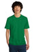 District DT104 Mens Perfect Weight Short Sleeve Crewneck T-Shirt Meadow Green Model Front