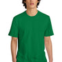 District Mens Perfect Weight Short Sleeve Crewneck T-Shirt - Meadow Green - NEW