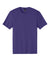 District DT104 Mens Perfect Weight Short Sleeve Crewneck T-Shirt Purple Flat Front