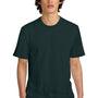 District Mens Perfect Weight Short Sleeve Crewneck T-Shirt - Rainforest Green - NEW