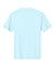 District DT104 Mens Perfect Weight Short Sleeve Crewneck T-Shirt Seaglass Blue Flat Back