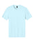 District DT104 Mens Perfect Weight Short Sleeve Crewneck T-Shirt Seaglass Blue Flat Front