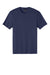 District DT104 Mens Perfect Weight Short Sleeve Crewneck T-Shirt Tanzanite Blue Flat Front