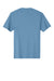 District DT104 Mens Perfect Weight Short Sleeve Crewneck T-Shirt Tundra Blue Flat Back