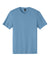 District DT104 Mens Perfect Weight Short Sleeve Crewneck T-Shirt Tundra Blue Flat Front