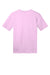 District DT104 Mens Perfect Weight Short Sleeve Crewneck T-Shirt Soft Purple Flat Back