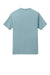 District DT106 Mens Perfect Weight Icon Short Sleeve Crewneck T-Shirt Fog Blue Flat Back