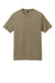 District DT106 Mens Perfect Weight Icon Short Sleeve Crewneck T-Shirt Dune Brown Flat Front