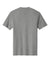 District DT106 Mens Perfect Weight Icon Short Sleeve Crewneck T-Shirt Heather Steel Grey Flat Back