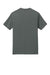 District DT106 Mens Perfect Weight Icon Short Sleeve Crewneck T-Shirt Metal Grey Flat Back