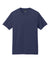 District DT106 Mens Perfect Weight Icon Short Sleeve Crewneck T-Shirt Tanzanite Blue Flat Front