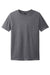 District DT108Y Youth Perfect Blend CVC Short Sleeve Crewneck T-Shirt Heather Charcoal Grey Flat Front