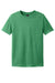 District DT108Y Youth Perfect Blend CVC Short Sleeve Crewneck T-Shirt Heather Kelly Green Flat Front