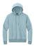 District DT1101 Mens Perfect Weight Fleece Hooded Sweatshirt Hoodie Fog Blue Flat Front