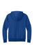 District DT1101 Mens Perfect Weight Fleece Hooded Sweatshirt Hoodie Deep Royal Blue Flat Back