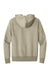 District DT1101 Mens Perfect Weight Fleece Hooded Sweatshirt Hoodie Heather Latte Brown Flat Back