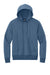 District DT1101 Mens Perfect Weight Fleece Hooded Sweatshirt Hoodie Maritime Blue Flat Front