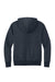 District DT1101 Mens Perfect Weight Fleece Hooded Sweatshirt Hoodie New Navy Blue Flat Back