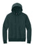 District DT1101 Mens Perfect Weight Fleece Hooded Sweatshirt Hoodie Rainforest Green Flat Front